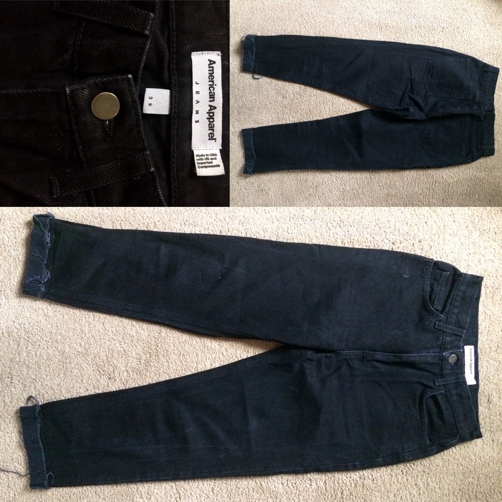 High rise jeans